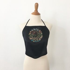 Shanghai Tang Dragon Halter Top (DuDou)